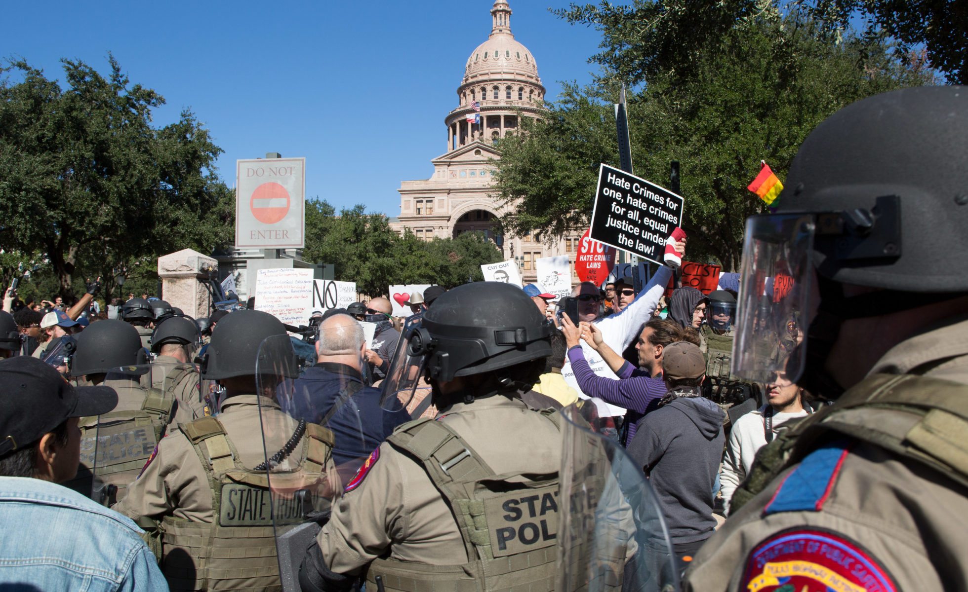 Armed White Supremacists Gather At Capitol After Black History Event