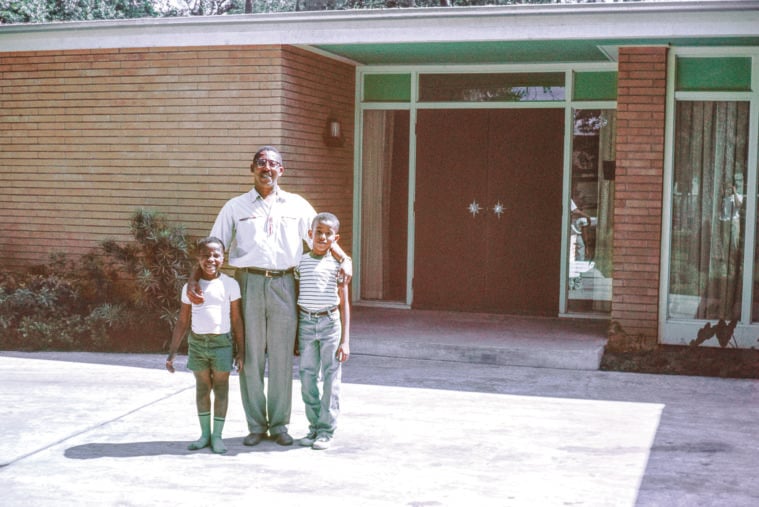 John S. Chase with sons Anthony and John Jr.